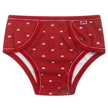 Imagem de Kit De 30 Calcinha Infantil Menina Estampada Confortável Algodão Para 