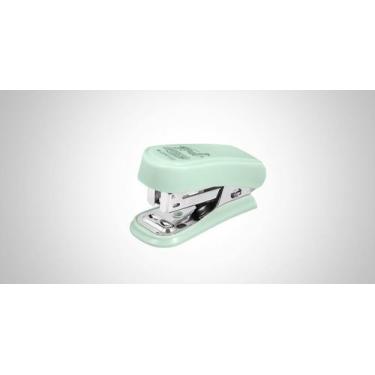 Imagem de Mini Grampeador Pastel Fofo Papelaria BRW, VERDE