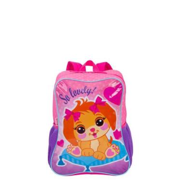 Imagem de Mochila Escolar Infantil G Sestini  066037-00 Lulu, Rosa