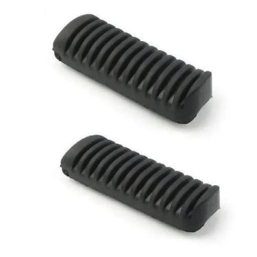 Imagem de Par Borracha Pedaleira Dianteira (2 Peças) Yamaha Fazer 250 - MMB/BRV