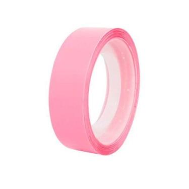 Imagem de Fita Adesiva Pequena Colorida 12mm x 10m  BRW - Unidade, ROSA