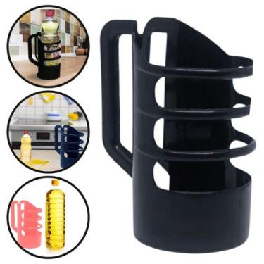 Imagem de Porta Oléo e Vinagre Suporte Em Plástico Cor Preto - Monte Libano