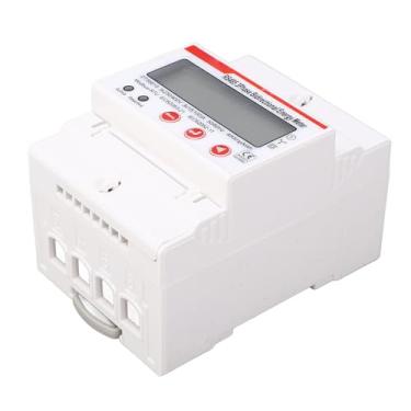 Imagem de Monitor de Consumo de Energia Medidor de Energia Trifásico, Modbus RS485, LCD Voltímetro Amperímetro Medidor de Energia de Frequência, Com Multifuncional, para Aplicações de