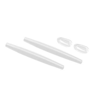 Imagem de Betterun Peças de reposição de almofadas de nariz brancas kits de borracha para Oakley Crosshair New 2012