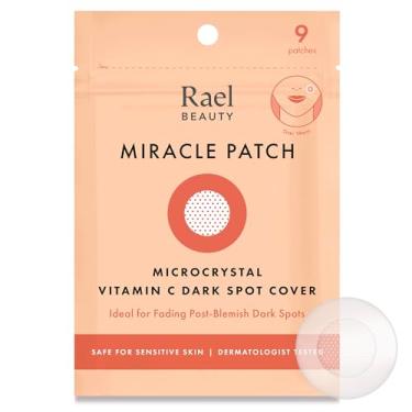 Imagem de Rael Adesivos de espinhas, Miracle Microcrystal Vitamin C Dark Spot Cover - Adesivo hidrocolóide com glutationa e niacinamida, tratamento para pós-acne, cuidados com a pele coreana, vegano, livre de
