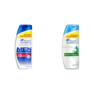 Imagem de Kit Head & Shoulders Shampoo Men Old Spice 650ml + Anticoceira 650ml