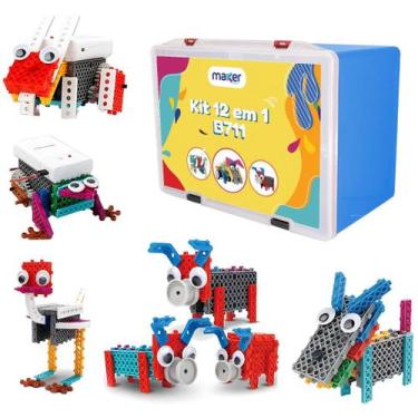 Imagem de Kit De Robótica B711 Animais 12 em 1 - Maker Store