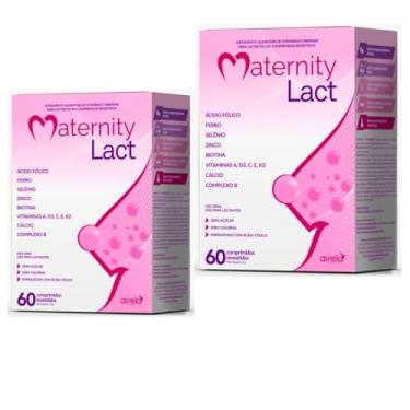 Imagem de Maternity Lact 60cp Vitamina Gravidas Gestantes Lactantes Completa Kit 2