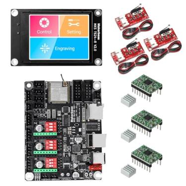 Imagem de YUTREES GRBL Shield Laser Control Card MKS DLC32 V2.1 TS35 LCD CNC Upgrade Controller para Mini Impressora Máquina de Marcação e Gravação (Package*10)
