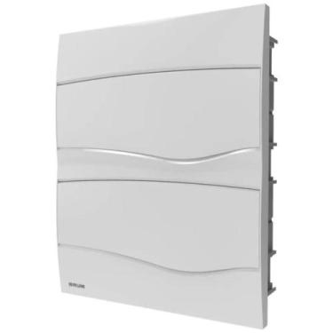 Imagem de Quadro Distribuição Embutir S/ Barramento P/ 24 Disjuntores - BRUM 