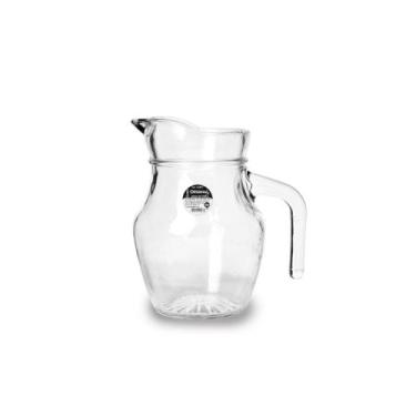 Imagem de Kit 2 mini jarra de vidro suco agua bebida 500ml restaurante - Origina