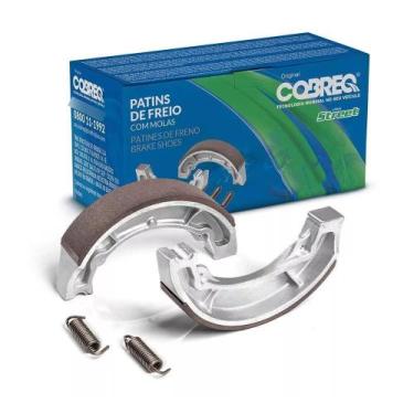 Imagem de Lona Patins De Freio Traseira Biz Nxr Bros Ks Es Nxr Cobreq