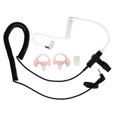 Imagem de Fone de ouvido AUTOKAY novo de 2,5 mm com tubo espiral para rádio policial Harris XG25 XG75 P7300 Motorola Kenwood