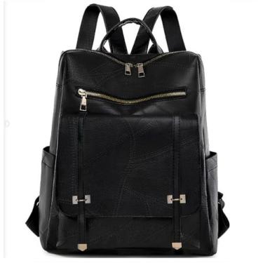 Imagem de Mochila Feminina Bolso Antifurto Dia A Dia Adulto Moderna Social Escol