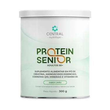 Imagem de Protein Senior Adultos 50+ - Creatina + Aminoácidos + Coenzima Q10 - Sabor Limão 300g