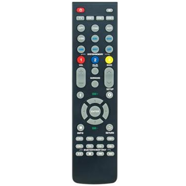 Imagem de Controle remoto de substituição aplicável para Nakamichi Shockwafe Ultra 9.2 SSE DTS:X/Shockwafe Ultra 9.2 eARC/Shockwafe Pro 7.1 Soundbar