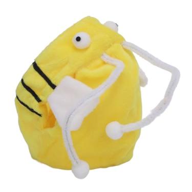 Imagem de Cabeça de Gato Usando Teaser Com Tecido Super Macio, Chapéu de Teaser de Gato de Brinquedo Interativo Adequado para PescoçOs de 24 a 30 Cm, Mantém Os Gatos Engajados e Ativos