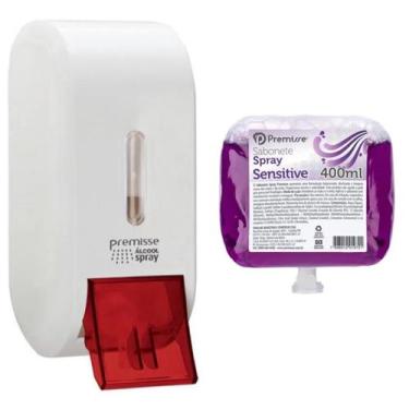Imagem de Dispenser + Sabonete Spray Sensitive 400ml Premisse