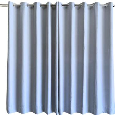 Imagem de Cortina Blackout 70% - Cortinas da Casa , Branco Gelo 