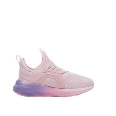 Imagem de PUMA Tênis infantil unissex Softride Enzo com fecho alternativo, Whisp of Pink-Pink Lilac Ah25, 10.5 Little Kid