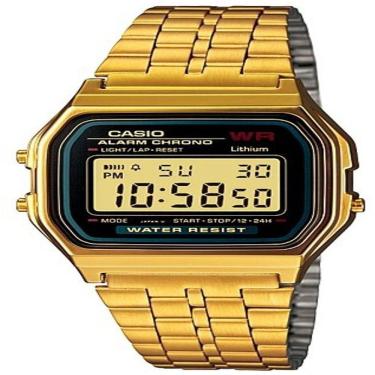 Imagem de Relógio Casio Vintage A159wgea-1df Dourado Unissex