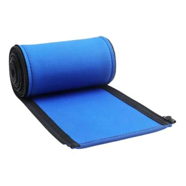 Imagem de Bothyi Capa para corrimão de piscina Capa para corrimão de mão Manga para alças de Lavável e confortável com zíper Tecido para mergulho Manga para alça de, 300cmx15cm