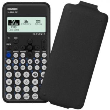 Imagem de Calculadora Científica Classwiz Com 4 Aplicativos Preta Fx-82lacw-w4-dt