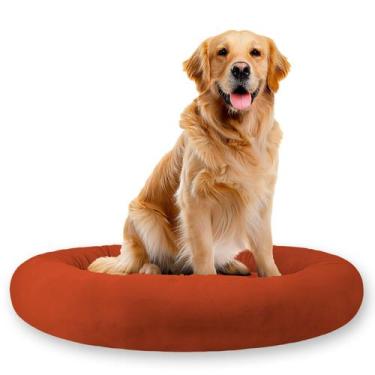 Imagem de Cama Pet Plush Pelúcia Quentinha Luxo Cachorros e Gatos G - ALEPLUSH, 