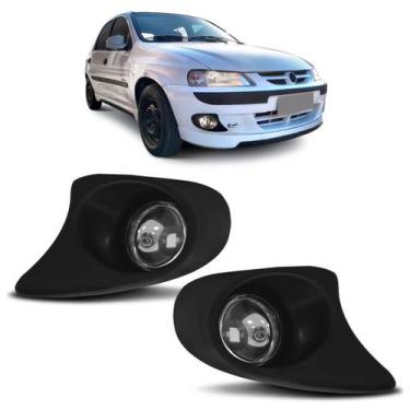 Imagem de Farol Milha Auxiliar Celta 2000 2001 2002 2003 2004 2005 2006 Lente Li
