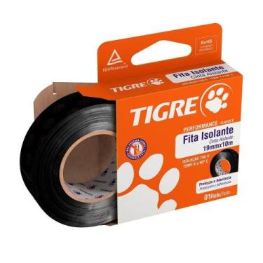Imagem de Fita Isolante 19mmX10m Tigre