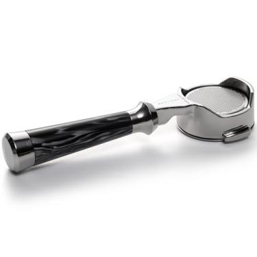 Imagem de MUVNA Filtro portátil expresso de 58 mm sem fundo com 3 orelhas serve para máquinas de café de 58 mm CASABREWS Ultra/Oster/Gevi/Hibrew/Tuni E2, aço inoxidável SUS304