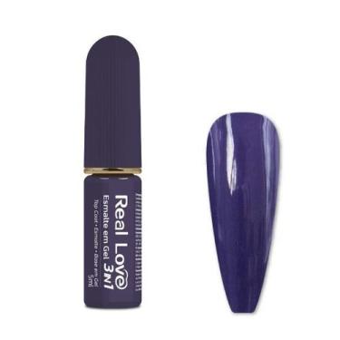 Imagem de Esmalte em gel 3 em 1 5ml cor 58 real love