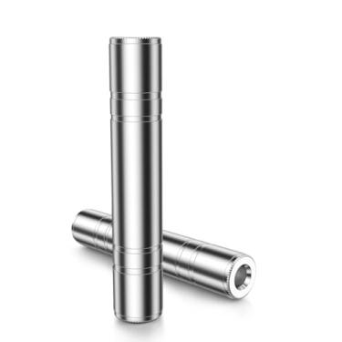 Imagem de SOUNDFAM Acoplador fêmea para fêmea de 6,35 mm, acoplador TRS/TS de 1/4 polegada TRS de 6,35 mm, conector adaptador estéreo e mono para alto-falante, som de guitarra, amplificador. (pacote com 2)