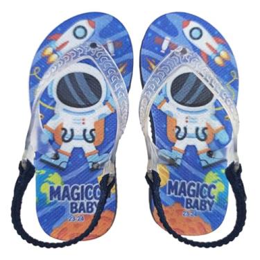 Imagem de Chinelo Menino Bebê Sandália Space Astronauta Magicc Baby