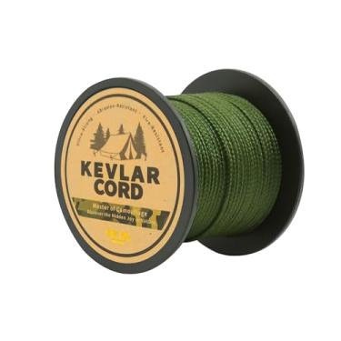 Imagem de 9KM DWLIFE Corda De Kevlar Verde Camuflado 150 Lb/200 Pés Alta Resistência, Ultraleve, Resistente À Abrasão Para Arame Tropeço, Serra, Foguete Modelo, Lona Rede, Linha Cumeeira, Sobrevivência Tática