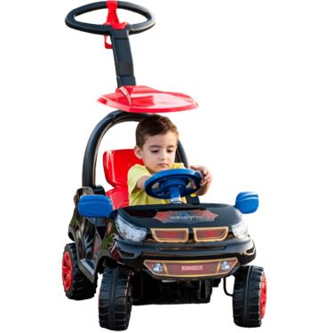 Imagem de Carrinho de Passeio e Pedal Biemme Push Car Easy Ride Spider