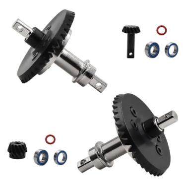 Imagem de simhoa Engrenagem diferencial de carro RC 1/10, peça de carro RC, pinhão de anel, engrenagem de aço parapara XO-01, Conjunto Traseiro Dianteiro
