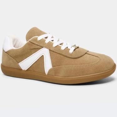 Imagem de Tênis Vizzano Carmução Feminino - Bege e Branco, 35