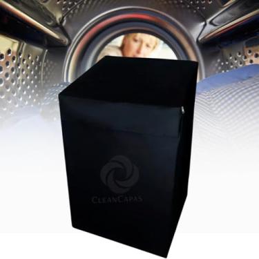 Imagem de CAPA PARA LAVADORA ELECTROLUX 15KG JET&CLEAN LED15 IMPERMEÁVEL (PRETO)