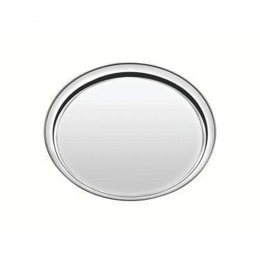 Imagem de Bandeja Redonda Tramontina Service 30cm Em Aço Inox