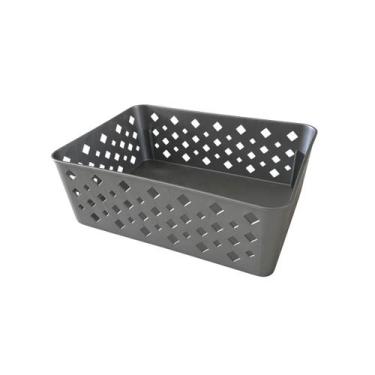 Imagem de Cesto Organizador Empilhável Multiuso Gaveta Armário 19x14x6 - Triopla