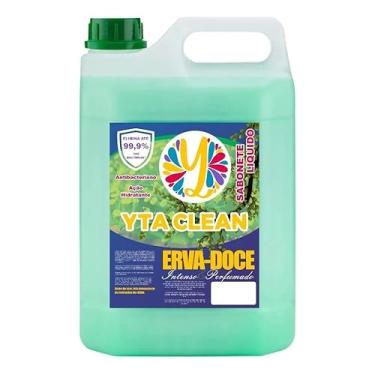 Imagem de Sabonete Líquido ERVA DOCE Perfumado YTA CLEAN, Ação Hidratante e Bactericida 5 Litros