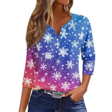 Imagem de Suéteres de Natal feios COTECRAM 2024 com estampa de floco de neve par