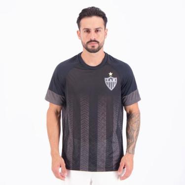 Imagem de Camisa Atlético Mineiro Armadilha Preta - Braziline, G
