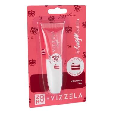 Imagem de Lip Sugar Balm Hidratante Labial +Zaxy - Vizzela - Red Velvet
