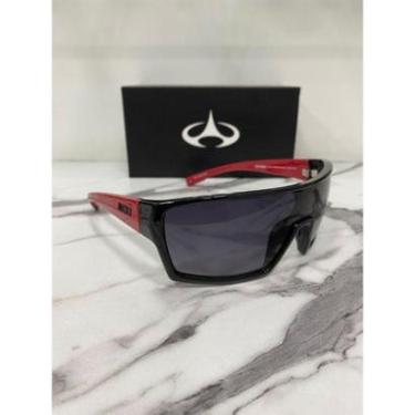 Imagem de Óculos de Sol Evoke Bionic Beta AC01 Black Shine Red-Unissex