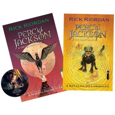 Imagem de Kit 2 Livros, A maldição do titã Vol. 03  + A batalha do labirinto Vol