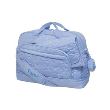 Imagem de Bolsa Maternidade Grande De Bebê Mala Impermeável Com Trocador E Porta Chupeta Menino Menina Tigor T. Tigre Lilica Ripilica Puff