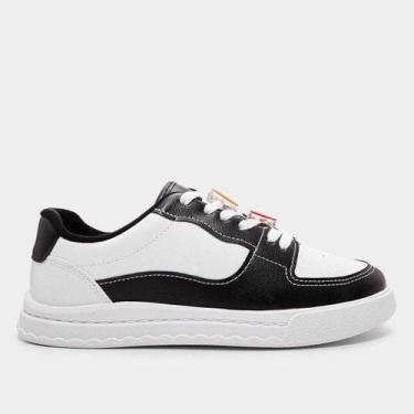 Imagem de Tênis Infantil Menina Molekinha Casual, Preto, 31