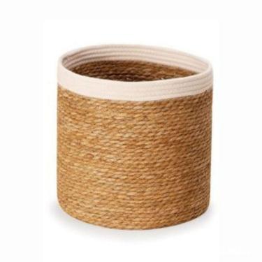 Imagem de Cesto Organizador Em Fibra Natural 15998 G 33X33Cm Mart